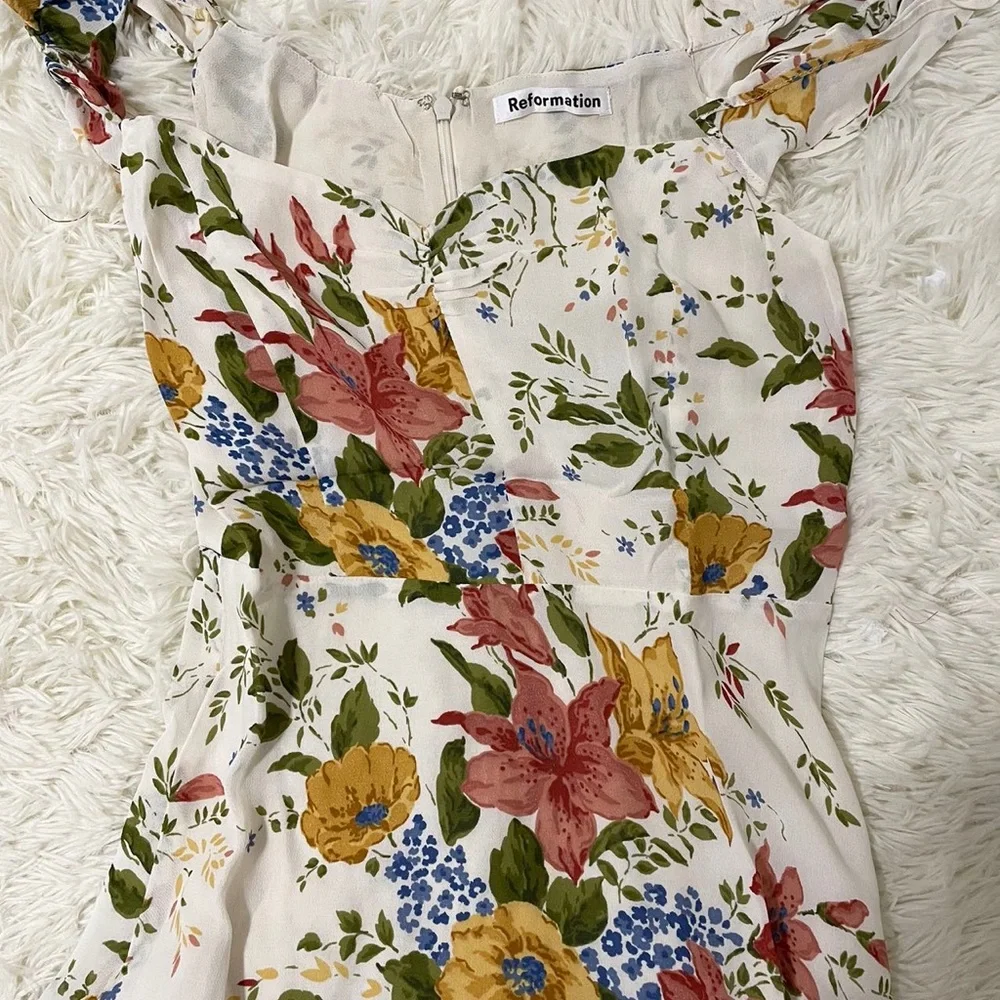 Reformation Butterfly Dress Marie Antoinette